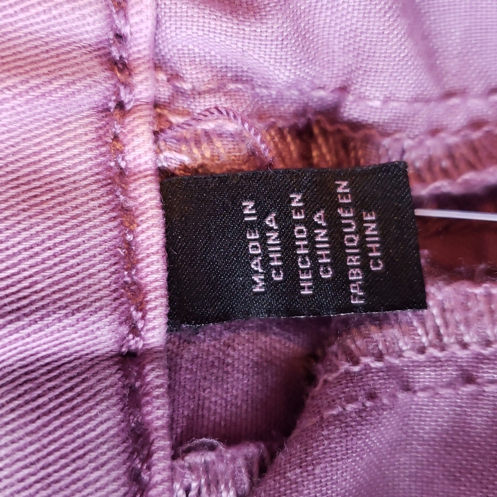 NWT WHBM The Straight Crop Smoky Plum Crop Jeans Size 4R - Picture 7 of 8